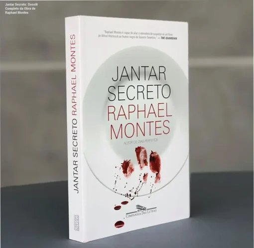 Capa do livro Jantar Secreto de Raphael Montes em formato digital