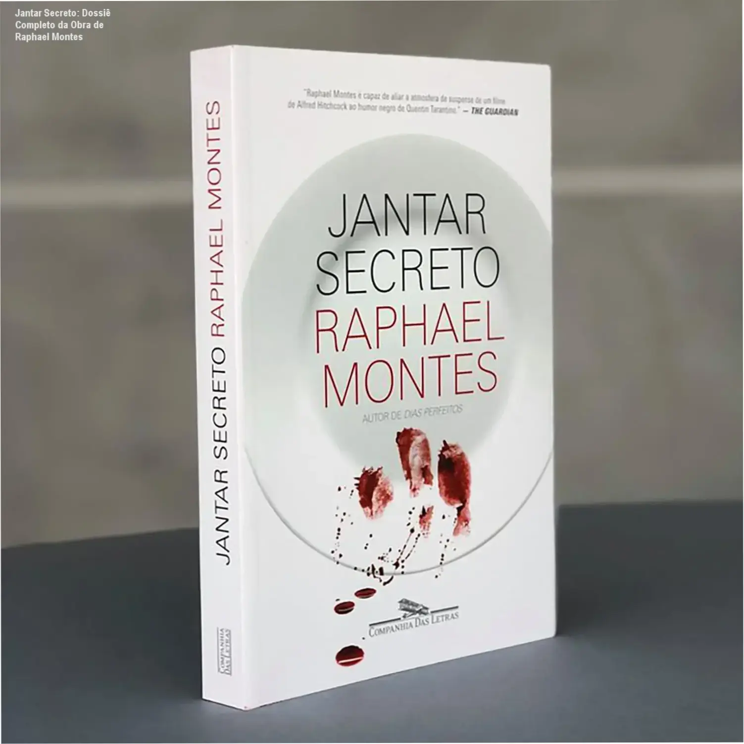 Capa do livro Jantar Secreto de Raphael Montes em formato digital